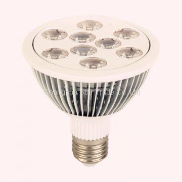Chinese factory supply new design high quality low price energy saving lamp LED PAR30 9W Alu.