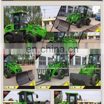 4wd 1.2ton Skidsteer Loader With Snow Blade photo-4