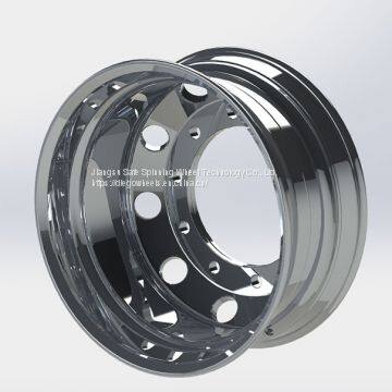 Diegowheels 22.5*9.0 Casting Flow Forming Aluminum Alloy Wheels