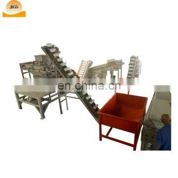 hazelnut processing line hazelnut cracking machine shelling machine