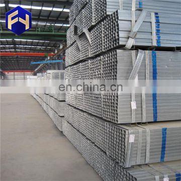 Multifunctional square tangshan 50x80mm galvanized square&rectangular pipe for wholesales