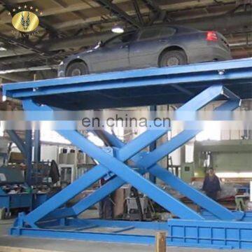 7LSJC Shandong SevenLift 2000kg 4 Post Automobile Electrical Hydraulic Garage Scissor Car Lift photo-2