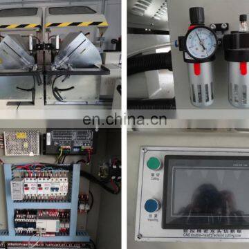 Double Head Mitre Saw Aluminum Profile Cutting Machine photo-7