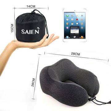 Memory Foam Travel Neck Pillow Airplane Support Pillow