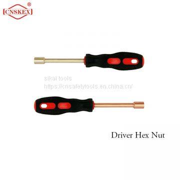 Explosion-proof socket screwdriver 6*90mm aluminum bronze