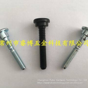 Step type lock bolt used for car parts