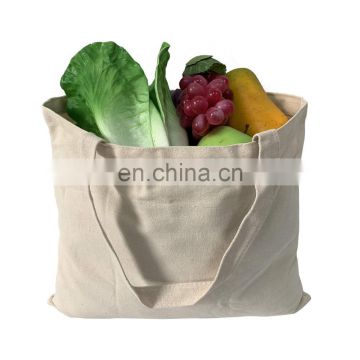 Reusable Grocery Storage Shopping Canvas Produce Bag Washable Cotton Bags For Vegetable and Cloth