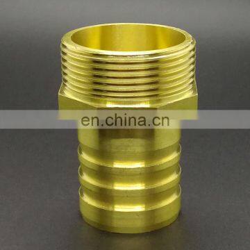 Free Shipping Copper Water nozzle connector pipe 40mm 1-1/2 inch 50mm 2 inch male adapter tip joint Pagoda connector