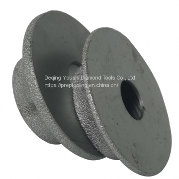 Stone grinding wheel for brazed diamond angle grinder