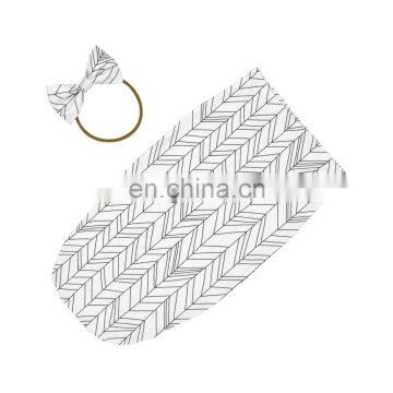 Hot Selling Knitted Organic Cotton Newborn Baby Infant Swaddle Blanket For Autumn Winter photo-2