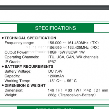 NSR Alpha 40S Marine VHF photo-3