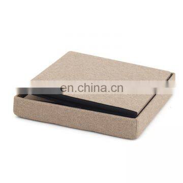 Customized Factory Wholesale Modern Living Room Furniture Faux Linen Folding Storage Ottoman