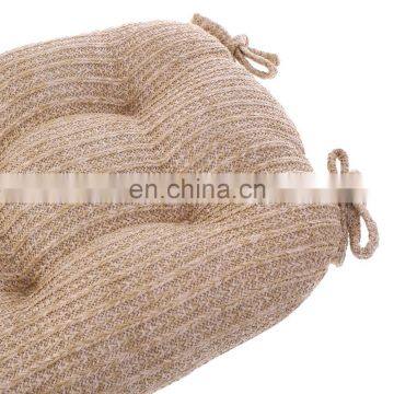 Wholesale Waterproof Reversible Custom Size PP Straw Chair Cushion Chair Pad Set of 2 for Outdoor photo-4