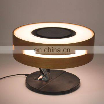 Mesun W11 Nordic Style QI Wireless Charger & BT Speaker Lamp Bedroom LED Lighting Lamp Desk Lamp