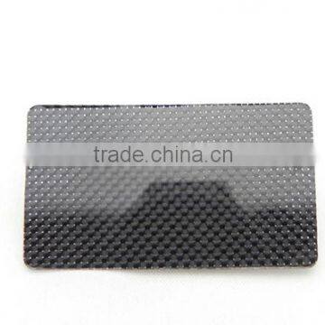 Black Carbon Fiber Veneers Business Name Card Exquisite Tarot Cards