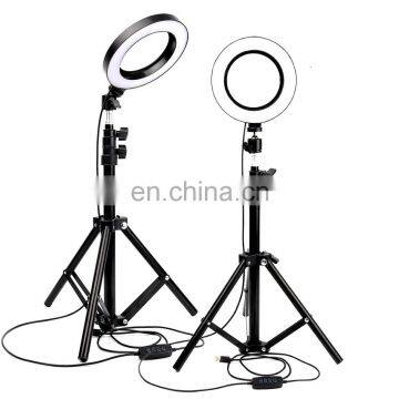 Cheap Price Ring Light With Tripod Stand Clip Led Ring Light Led Light Ring 10"