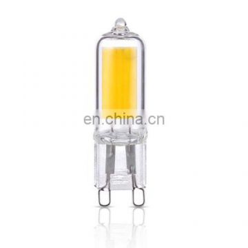 Full glass 360degree 2W 3W COB G9 Capsule led Halogen lamp bulb