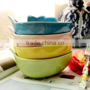 NEW ARRIVAL!!!White Ceramic Bowl Custom Printed Ceramic Bowl Ceramic Noodle Bowl photo-4