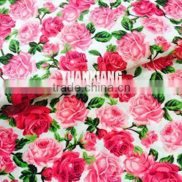 T90/C10 With Floral Design Print Fabric for Shirt Fabric photo-2