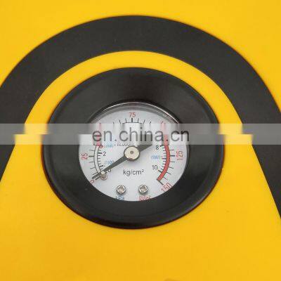 Portable Tire Inflator Mini Air Compressor Easy Carry Tire Pump With Gauge photo-4