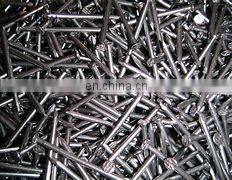 Silver Flat Iron Smooth Shank Spiral Ring Checkered Common Nails photo-5