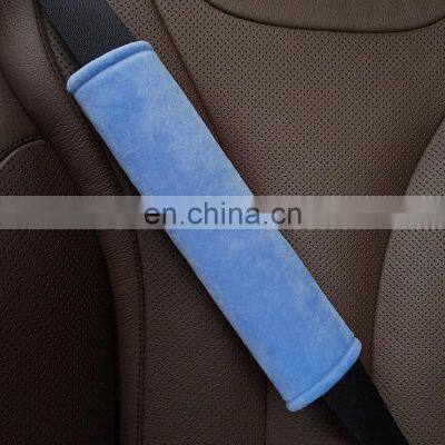 Processing Of Automobile Safety Belt Shoulder Protector Shoulder Protector Lengthened Solid Crystal Velvet Child Eva Pad