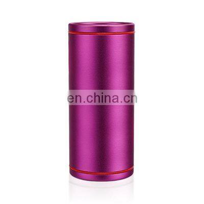 Custom Metal Car Tissue Box 6 Colors Luxury Aluminum Alloy Accessories Car Portable Lunch Box photo-2