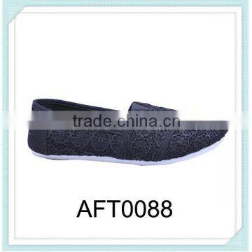 flat no lace casual shoes with lace pattern
