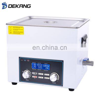 10 Liter LCD Screen Turbo Sweep Digital Heating Ultrasonic Cleaner , Ultrasonic Cleaning Machine With Power Adjustable photo-4