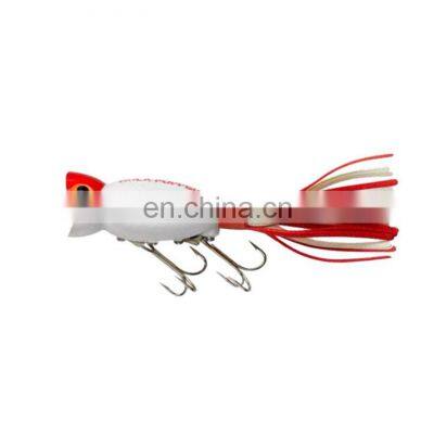 New Design 10 Colors 5cm/11g Plastic Hula Popper Fishing Lure Bait Colorful Paint Hard Floating Fishing Lures photo-5