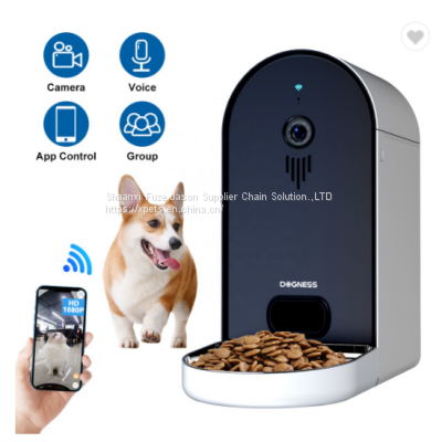 HOT Dog & Cat Wifi Feeder Automatic Smart Auto Pet Timing Feeder With Camera 6L Capacity for Dogs Cats APP Remote Control Feeders photo-2