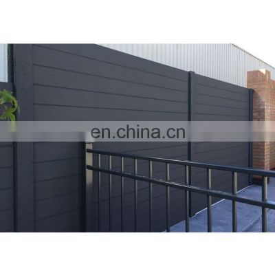 Canada Privacy Courtyard Garden Fence PVC/WPC/Metal Aluminum Trellis Balcony Railing Fencing system