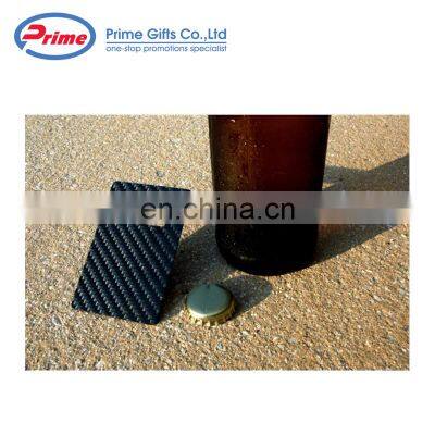 Custom Carbon Fiber Bottle Opener Credit Card Shaped photo-4
