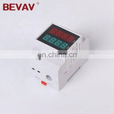 BEVAV D52-2042 Din-Rail Digital Meter , AC Ampere and Voltage Meter photo-3
