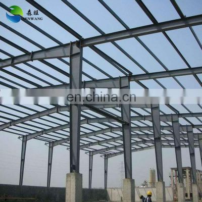 Industrial galvanized steel frame prefabricated light steel structure warehouse factory