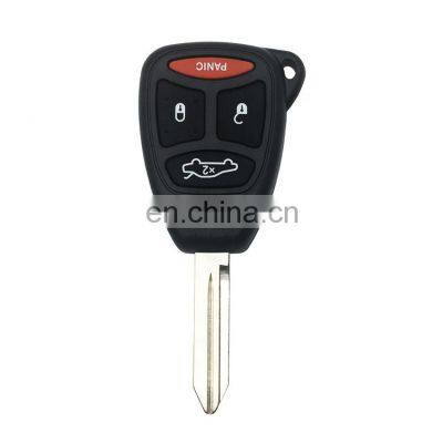 4 Buttons Car Remote Smart Key Shell Fob For Chrysler Dodge Avenger Charger Durango Jeep Commander