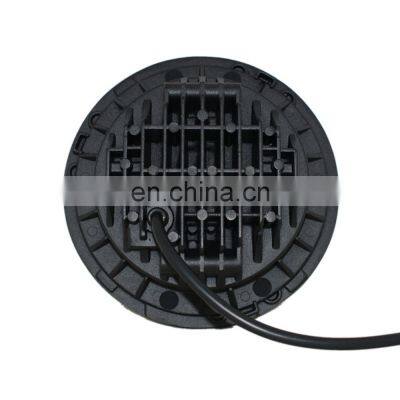 7 Inch Black Front Headlight Head Lamp for Jeep jk 07-17 Year photo-3