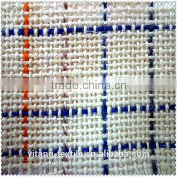 Yarn dyed jute fabric