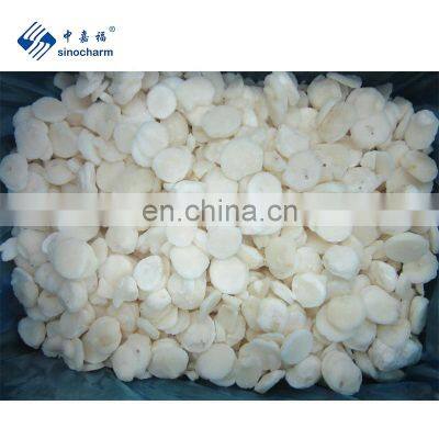 Sinocharm 2022 New Season Sweet Crisp IQF Frozen Sliced Water Chestnut