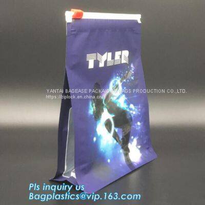 Matte Slider Frosted Plastic Packing Underdress Zipper Bag slider zip zipper bag clothing packing bags