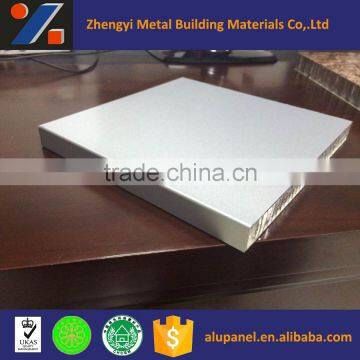 metal curtain wall solid color aluminum honeycomb panel