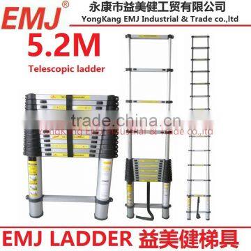 5.2m Single Telescopic ladder