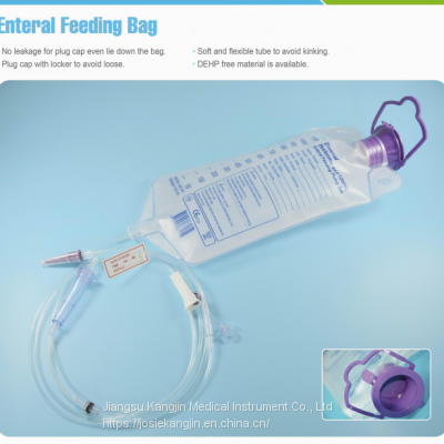 Disposable Enteral Feeding Bag Nutrition Bag1000ml 1200ml 1500ml With CE & ISO