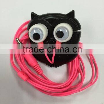 Shenzhen new products cord wrapper PVC earphone 2015 mobile accessories