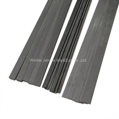 Carbon fiber flat bars 5x15mm Carbon Fiber Flat Strips Fiberglass Strips