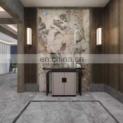 Custom rare noble interior decoration wall floor tiles natural high-end Pandora grey luxury stone