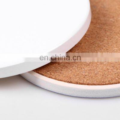 Gifts Porcelain Plates Blank Ceramic Coaster for Drinks photo-2