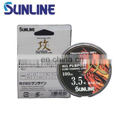 SUNLINE  Transparent super cheap best quality fishing fluorocarbon line monofilament