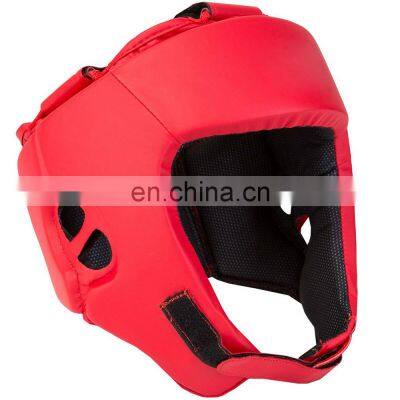 Good Quality workout Face Protector headgear Wholesale Sparring elastic adjuster stripes MMA