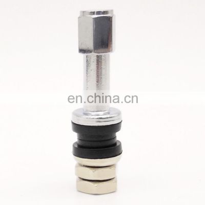 Motor Parts Manufacturer Zinc Alloy Tubeless Motorcycle Tire Valve TR43E TR48E